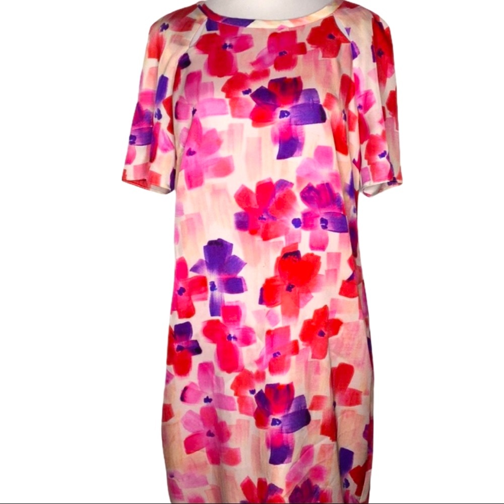 Damsel in a Dress. Lined. Abstract print. USA sz